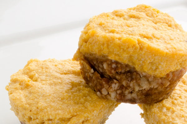 PUMPKIN CARDAMOM CASHEW CHEESECAKES