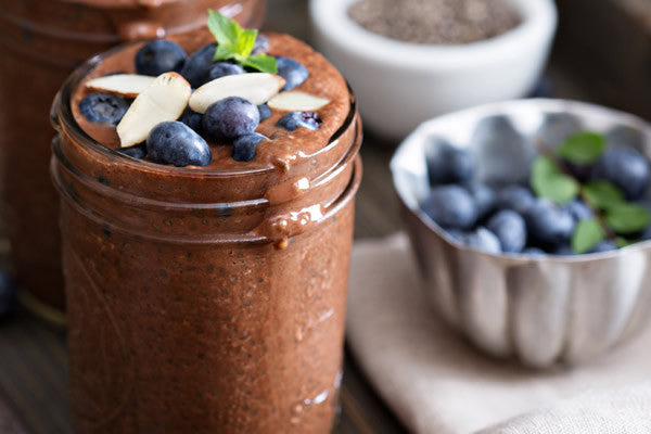 SELENIUM-RICH CHOCOLATE CHIA SEED PUDDING