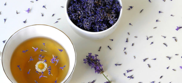 SOOTHE YOUR BODY FROM THE INSIDE OUT WITH CHAMOMILE + LAVENDER