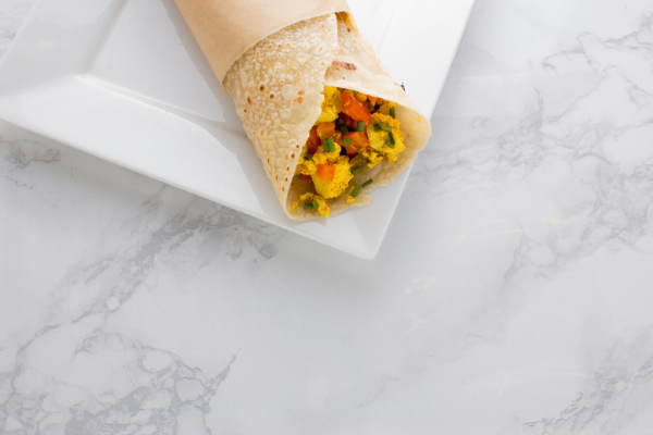 TOFU SCRAMBLE WRAP